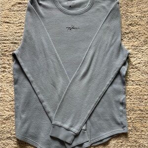 Hollister Gray Long Sleeve Tee